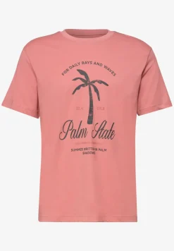 T-Shirt mit Rundhals und Frontprint