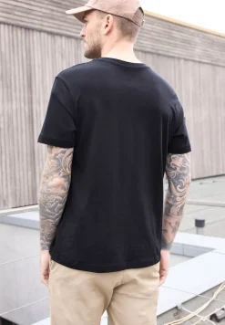 T-Shirt mit Rundhals und Frontprint