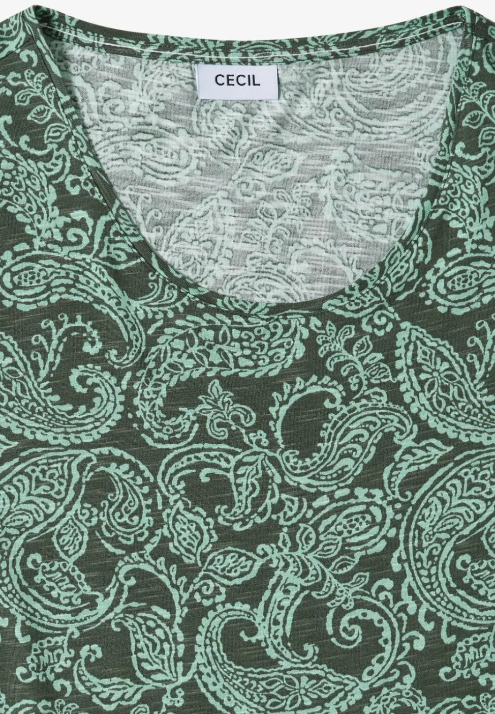 T-Shirt mit Rundhals und Muster