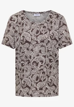 T-Shirt mit Rundhals und Muster