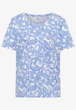 T-Shirt mit Rundhals und Muster