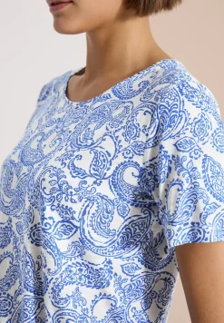 T-Shirt mit Rundhals und Muster