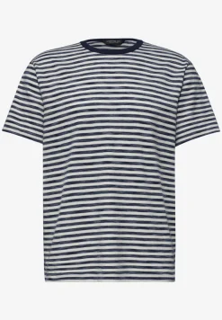 T-Shirt mit Rundhals und Piquéstruktur