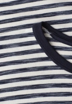 T-Shirt mit Rundhals und Piquéstruktur