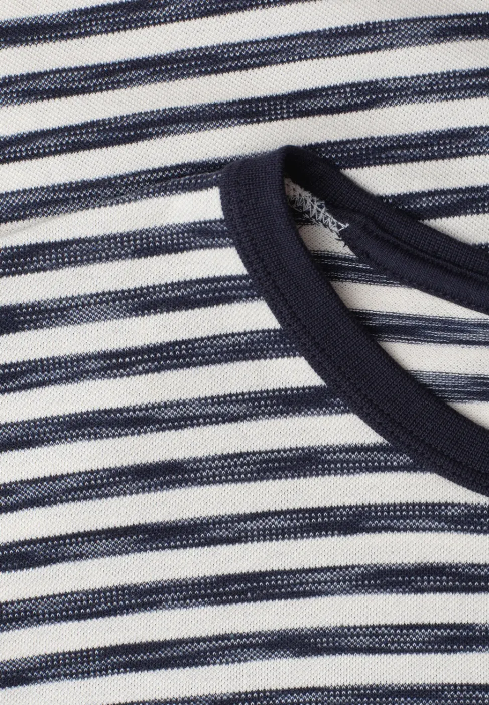 T-Shirt mit Rundhals und Piquéstruktur
