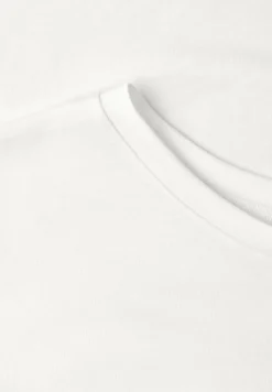 T-Shirt mit Rundhals und Spitze