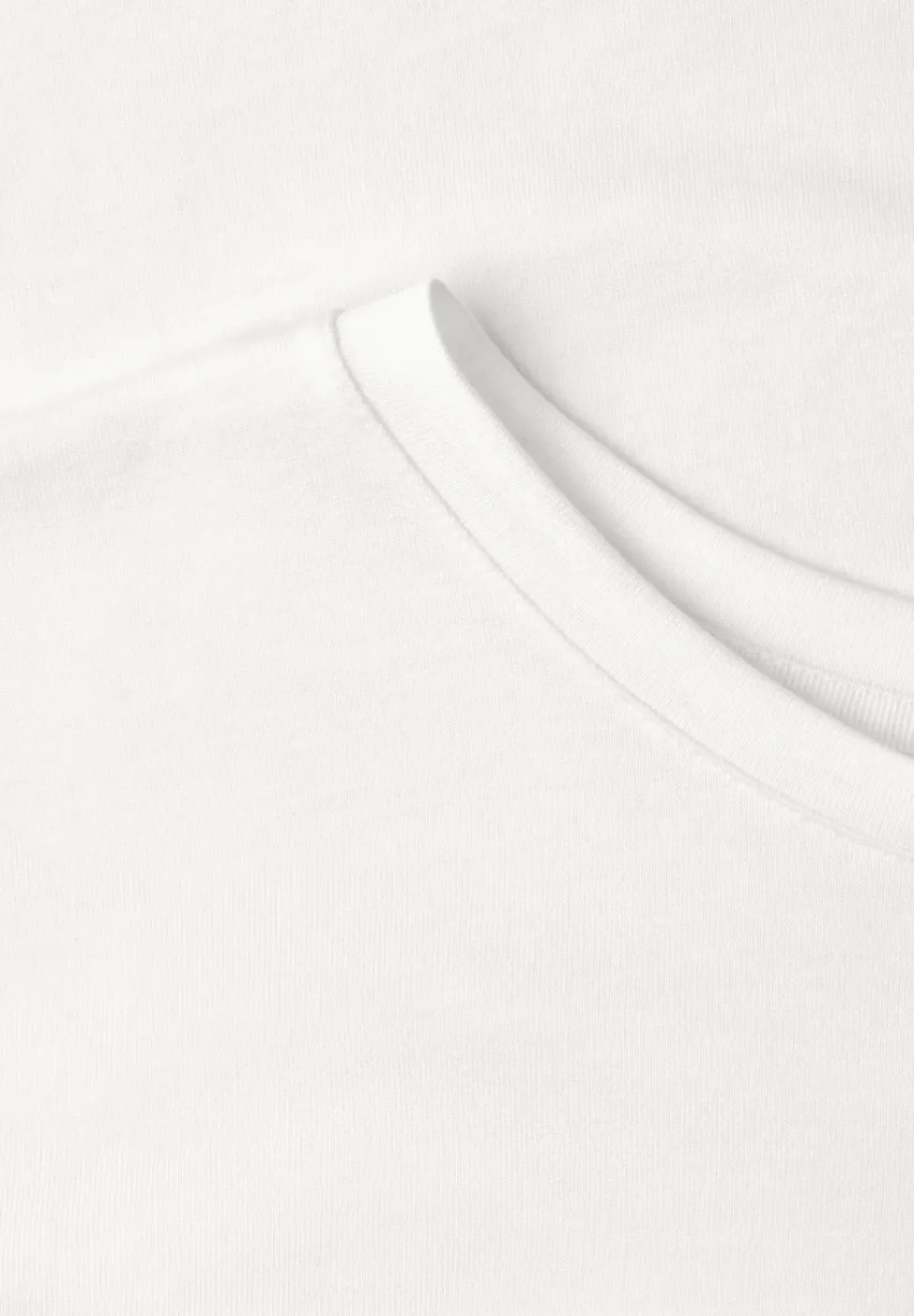 T-Shirt mit Rundhals und Spitze