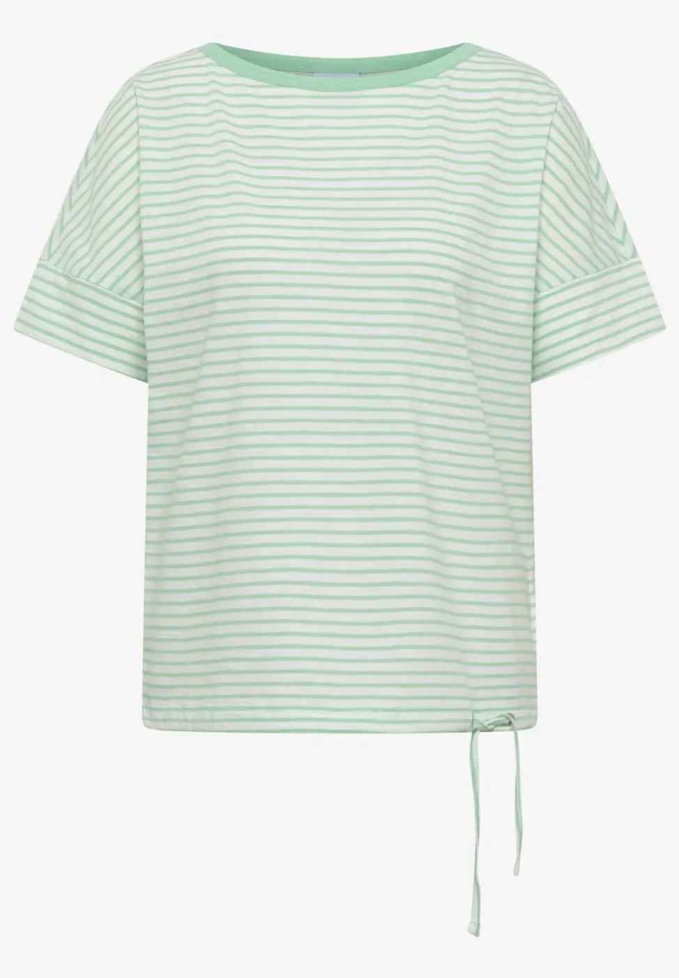 T-Shirt mit Rundhals und Streifen