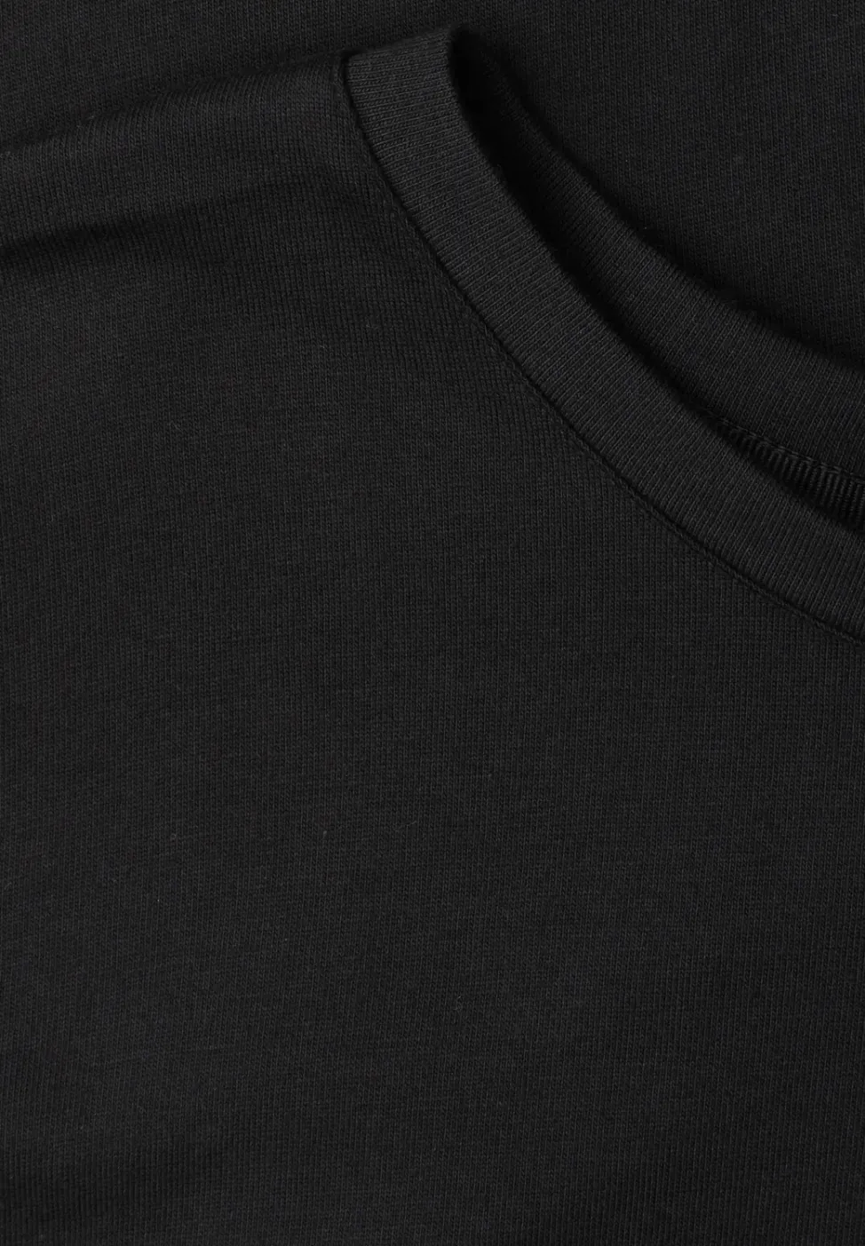 T-Shirt mit Rundhals und Spitze