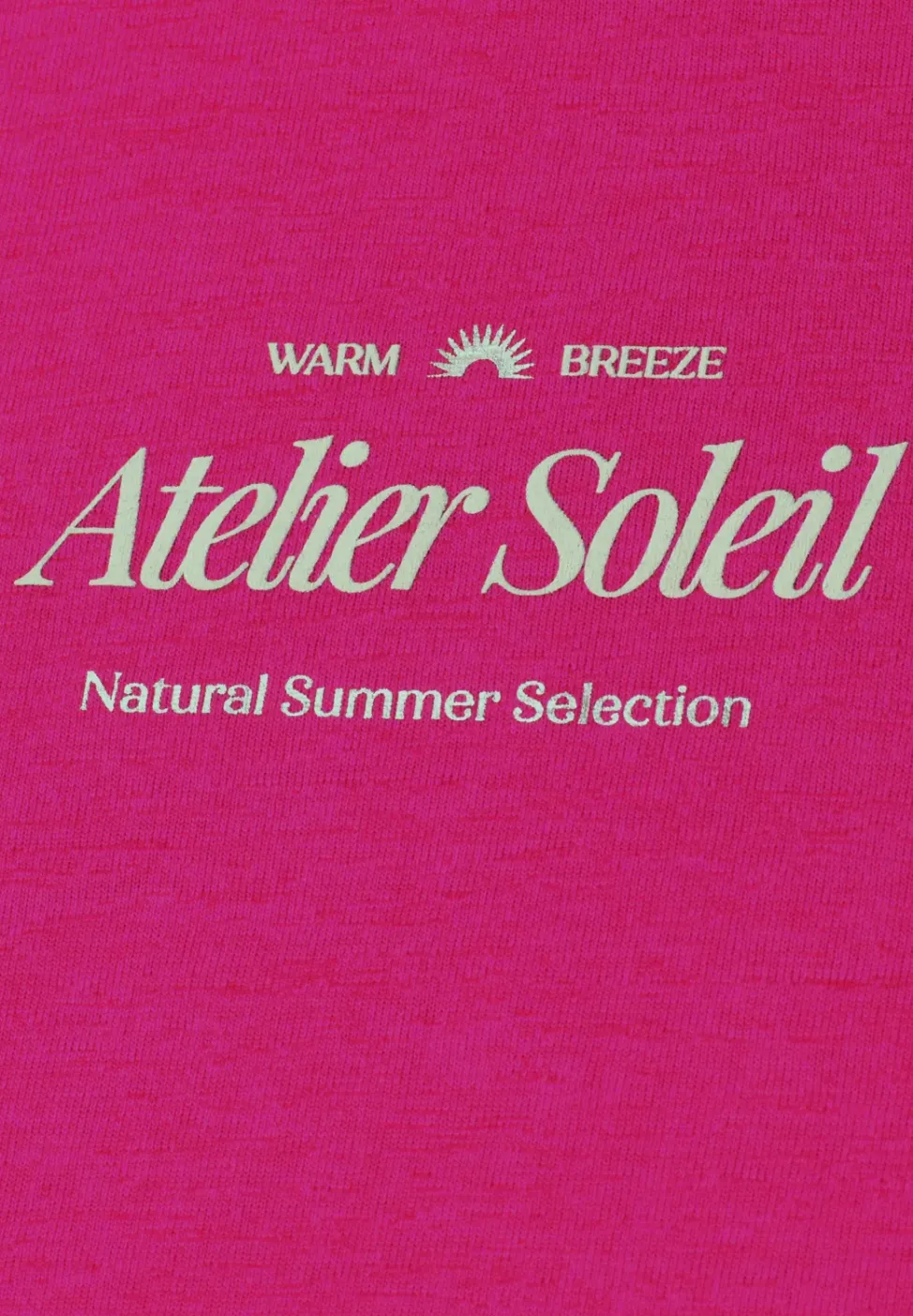 T-Shirt mit Rundhals und Wording