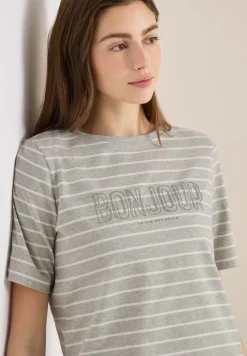 T-Shirt mit Schmuckstein Wording