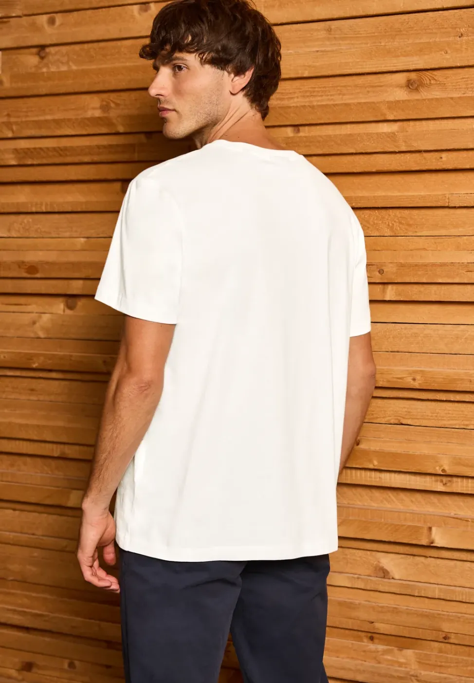 T-Shirt mit Streifen-Motiv