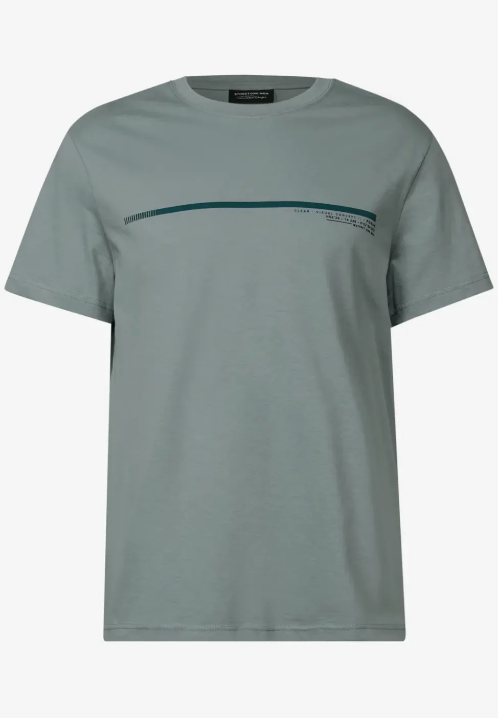 T-Shirt mit Streifen-Motiv