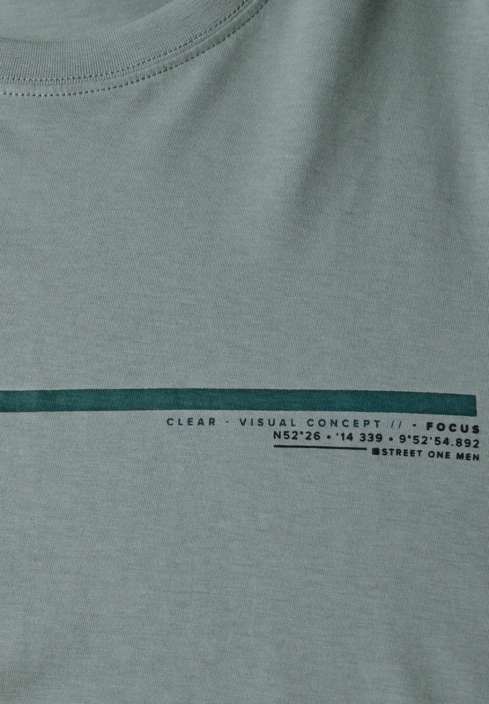 T-Shirt mit Streifen-Motiv