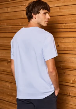 T-Shirt mit Streifen-Motiv