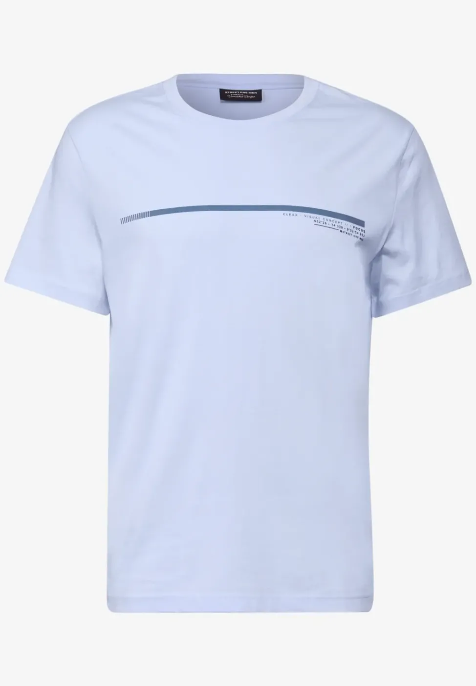 T-Shirt mit Streifen-Motiv