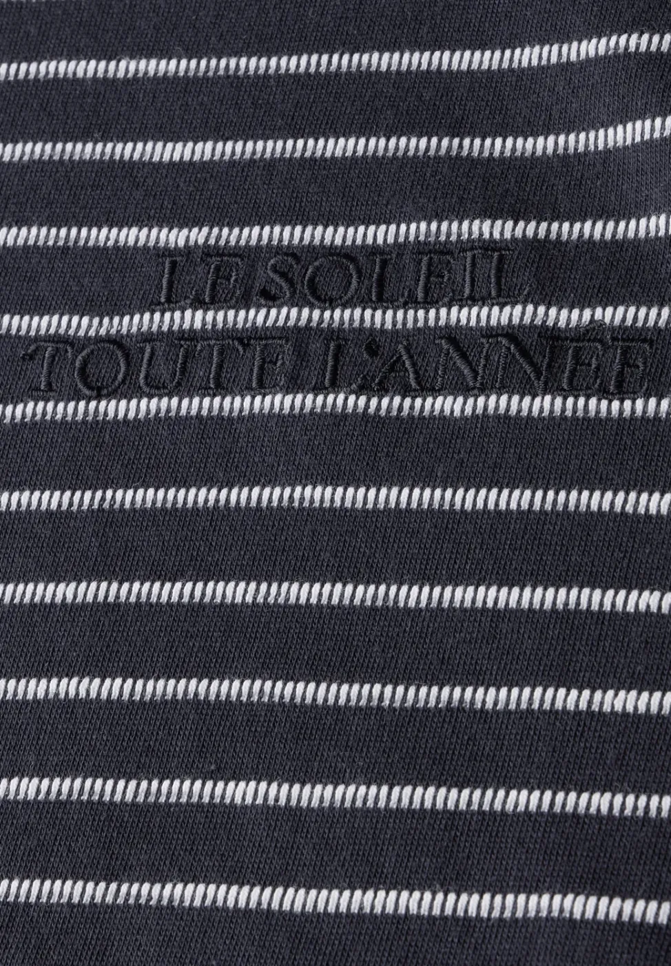 T-Shirt mit Strukturstreifen