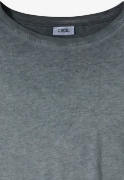 T-Shirt aus Jersey im Garment Dye Look