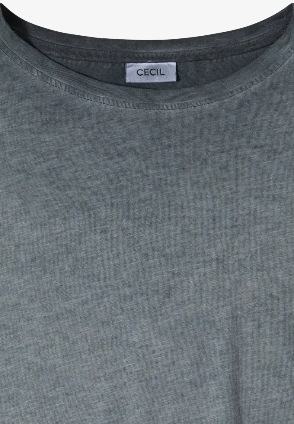 T-Shirt aus Jersey im Garment Dye Look