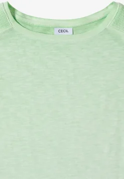 T-Shirt aus Jersey im Garment Dye Look