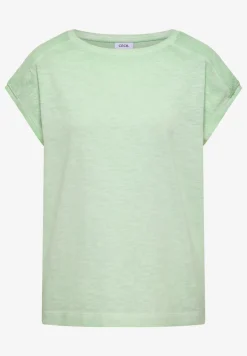 T-Shirt aus Jersey im Garment Dye Look