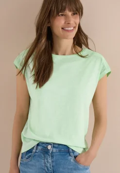 T-Shirt aus Jersey im Garment Dye Look