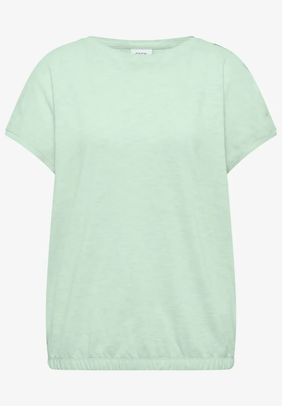 T-Shirt aus Jersey im Garment Dye Look
