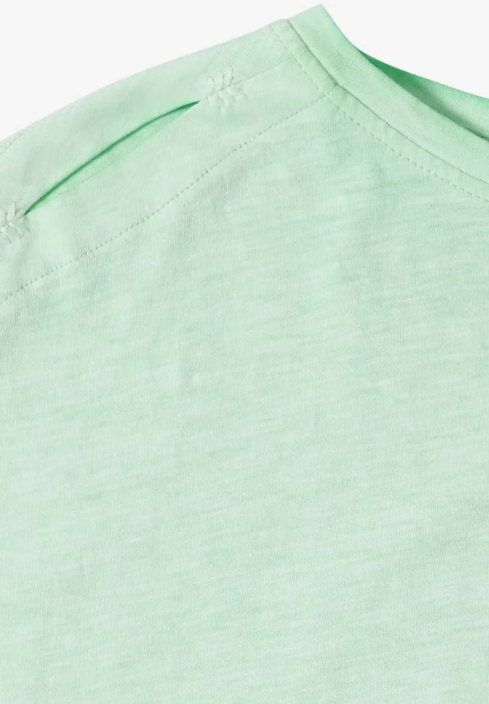T-Shirt aus Jersey im Garment Dye Look
