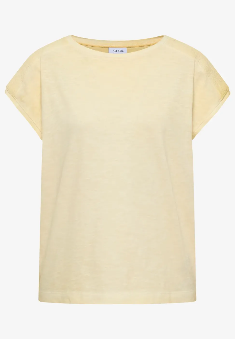 T-Shirt aus Jersey im Garment Dye Look