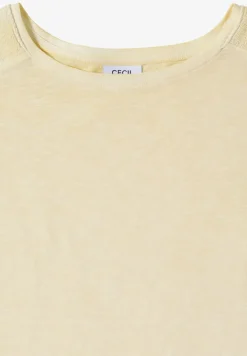 T-Shirt aus Jersey im Garment Dye Look