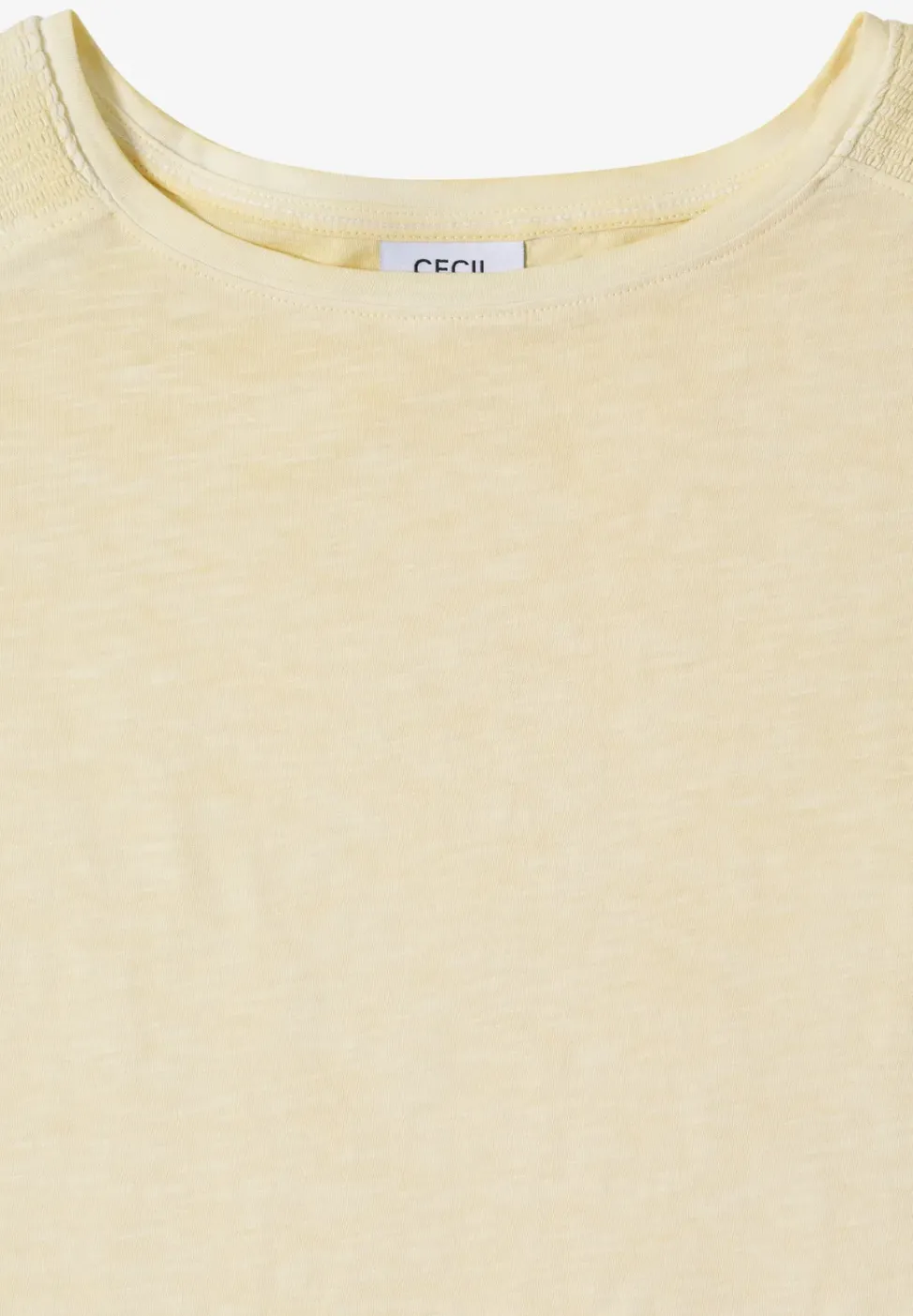 T-Shirt aus Jersey im Garment Dye Look