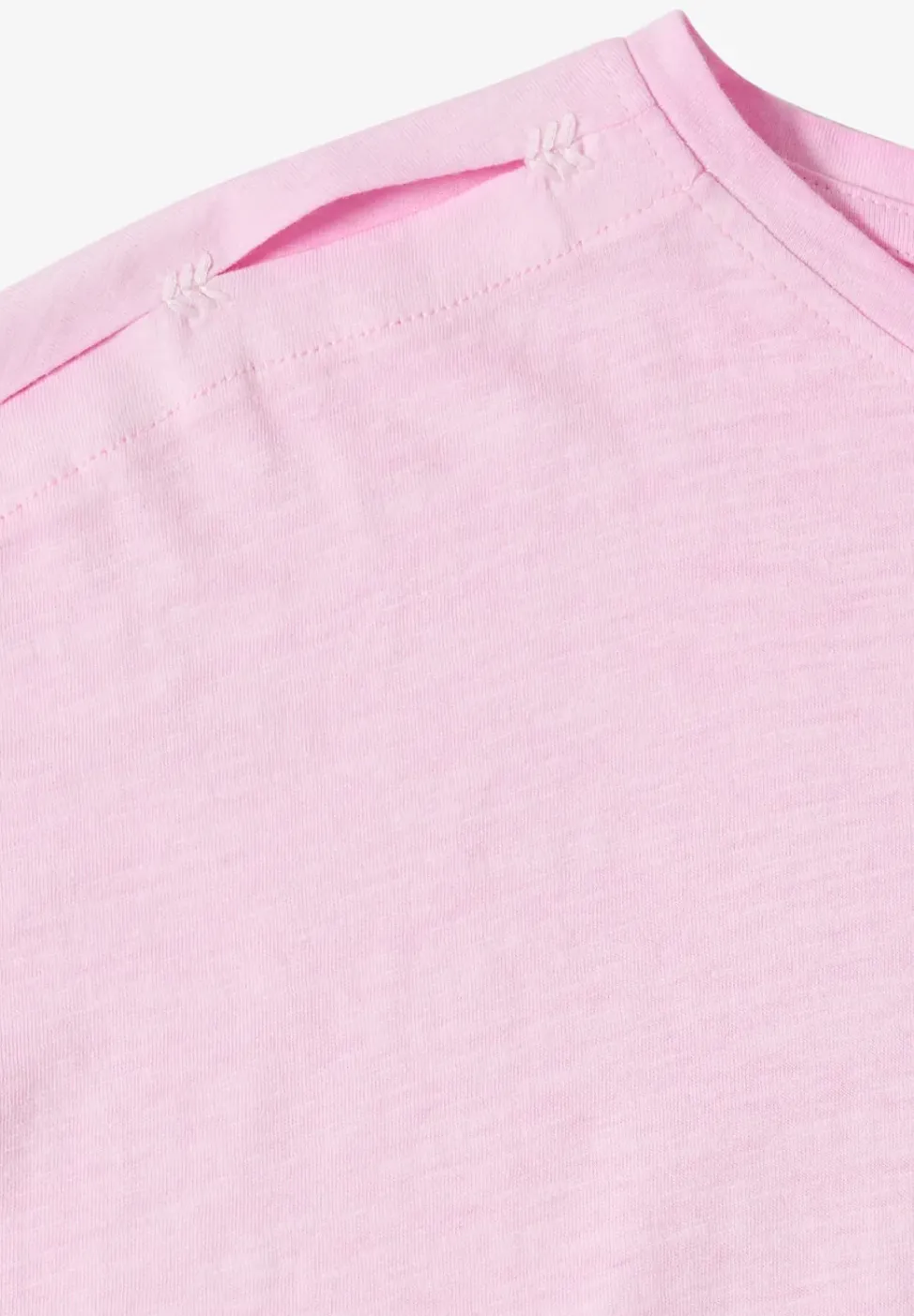 T-Shirt aus Jersey im Garment Dye Look