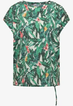 T-Shirt im Ausbrenner-Look