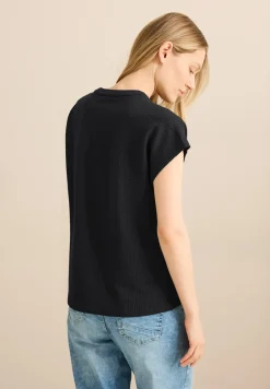 T-Shirt im Tunika-Look