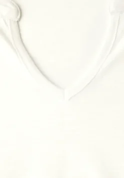 T-Shirt im Tunika-Look