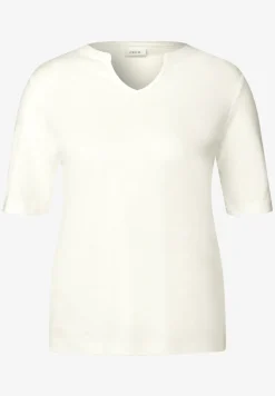 T-Shirt im Tunika-Look