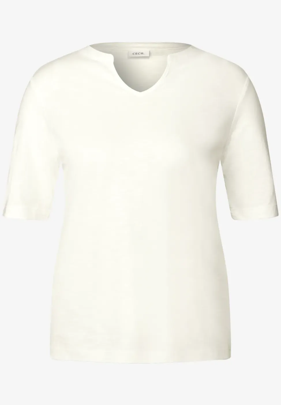 T-Shirt im Tunika-Look