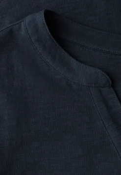 T-Shirt im Tunika-Look