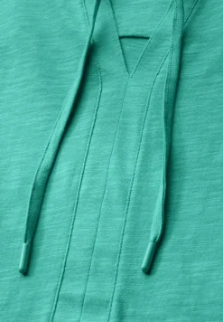 T-Shirt im Tunika-Look