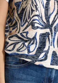 T-Shirt in Ausbrenner-Optik