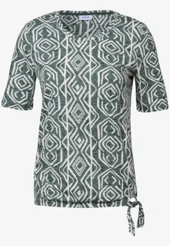T-Shirt in Ausbrenner-Optik