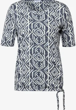 T-Shirt in Ausbrenner-Optik