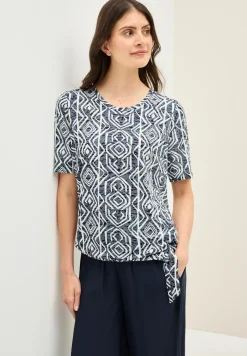 T-Shirt in Ausbrenner-Optik
