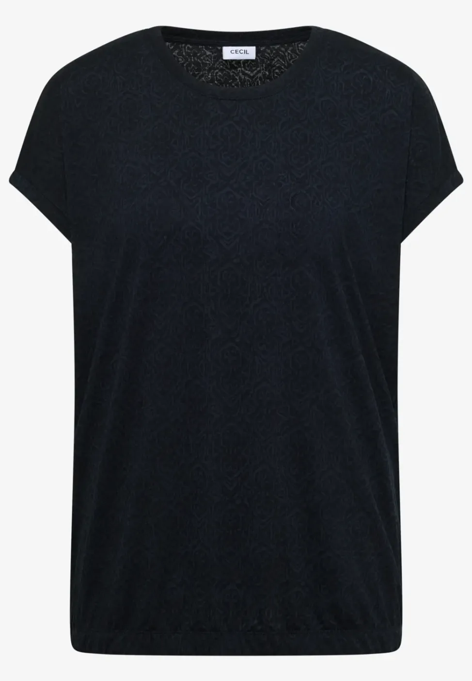 T-Shirt in Ausbrenner-Optik