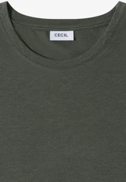 T-Shirt in Ausbrenner-Optik