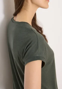 T-Shirt in Ausbrenner-Optik