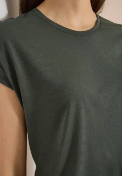 T-Shirt in Ausbrenner-Optik
