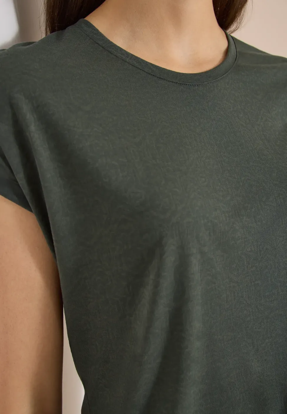 T-Shirt in Ausbrenner-Optik