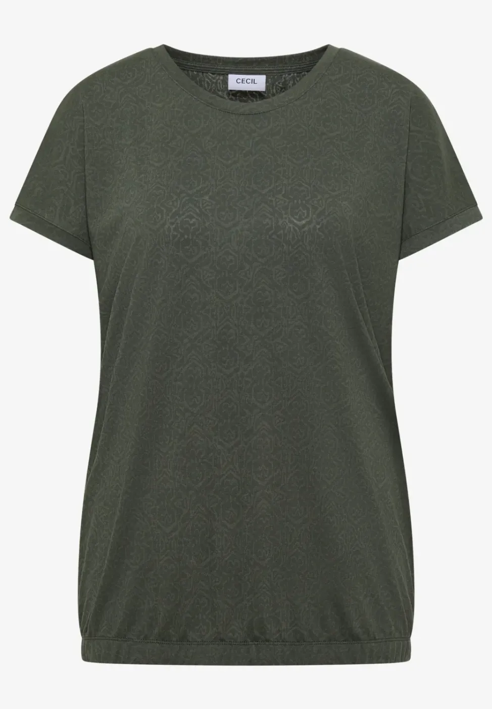 T-Shirt in Ausbrenner-Optik