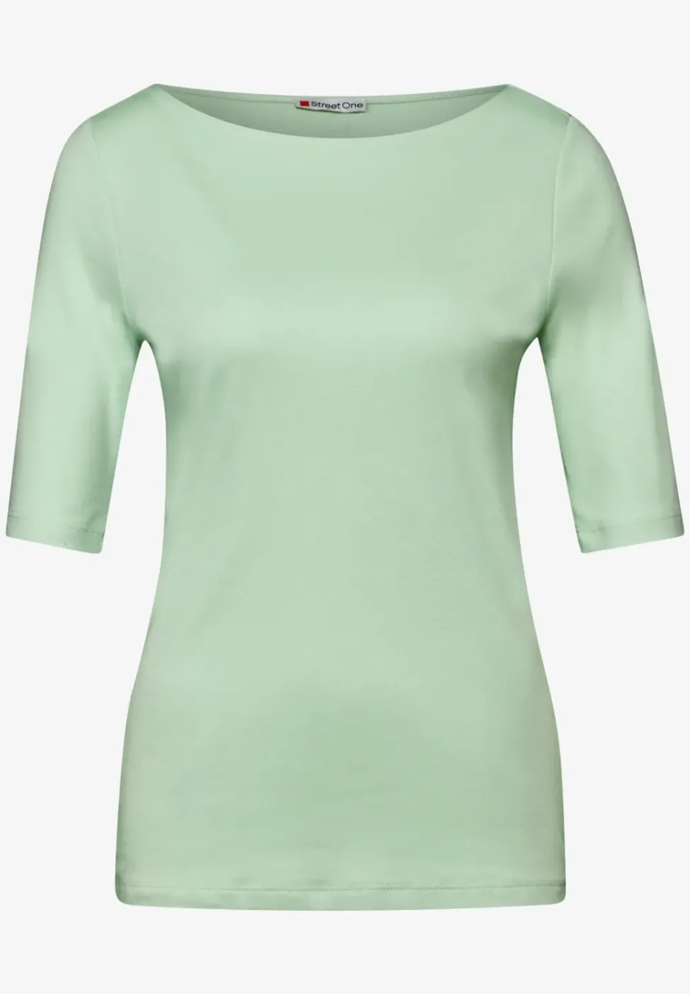 T-Shirt in Unifarbe